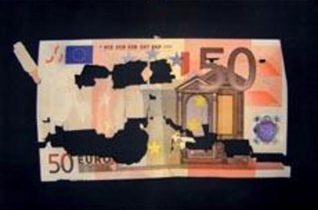 Euro kursas dolerio atžvilgiu - žemiausias per du mėnesius