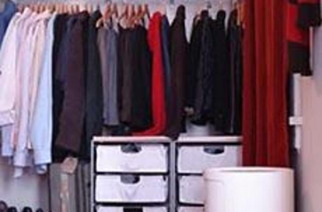 Drabužinė - optimaliai išnaudota erdvė