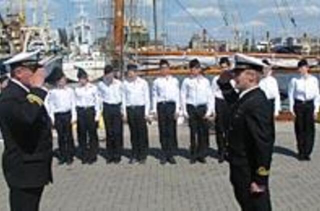 Kadetai įveikė Baltijos jūrą 