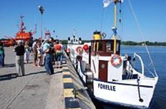 Laivu "Forelle" žadama plukdyti ne tik gimines