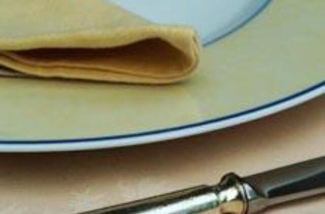 Riebžuvių rekomenduojama valgyti su saiku