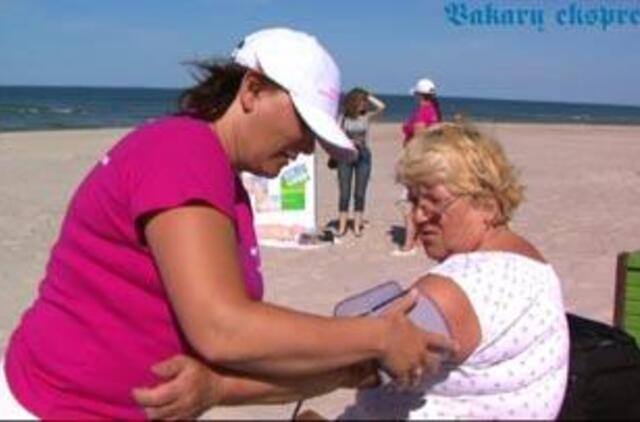 Blaivybės šaukliai iš paplūdimių nesitraukia 