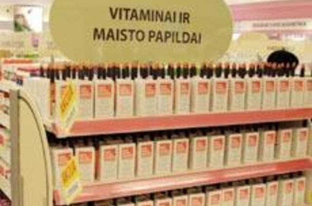 40 proc. lietuvių vartoja maisto papildus