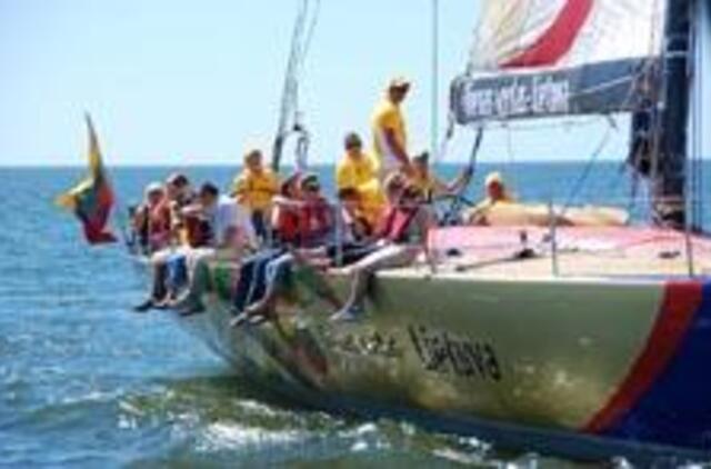 Jachta "Ambersail" - lietuvių vienybės kvieslė