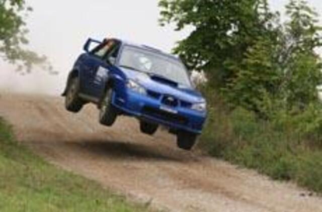 Ralį "Aukštaitija 2008" laimėjo V. Švedas su Ž. Sakalausku