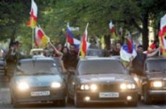Pietų Osetija ir Abchazija švenčia nepriklausomybę