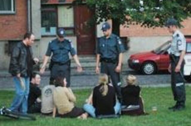 Policija žada draugauti su moksleiviais