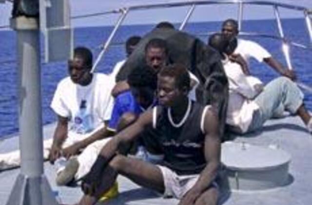 Viduržemio jūroje be žinios dingo 70 nelegalų iš Afrikos