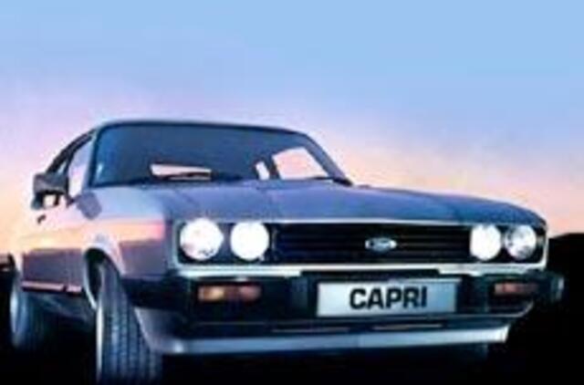 "Ford Capri": legenda atgimsta 
