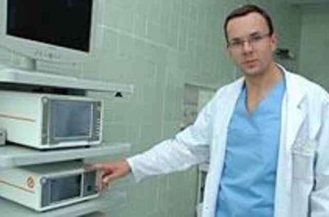 Naujasis artroskopas palengvino chirurgų darbą