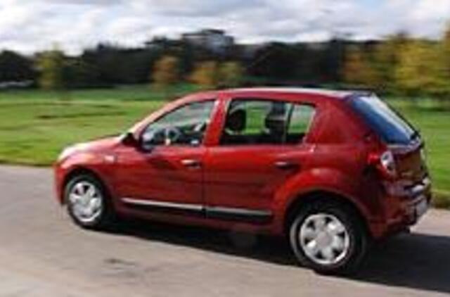 "Dacia Sandero": įvaizdis yra niekas, kaina yra viskas