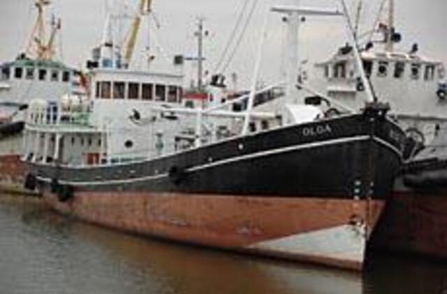 Šimtametė "Olga" pašokdino uosto tarnybas 