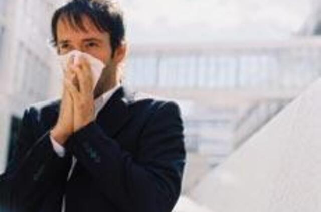 Klaipėdoje sergančiųjų gripu ir peršalimo ligomis sumažėjo