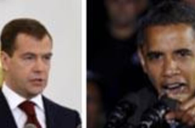 D. Medvedevo ir B. Obamos susitikimas gali įvykti lapkričio 15-ąją