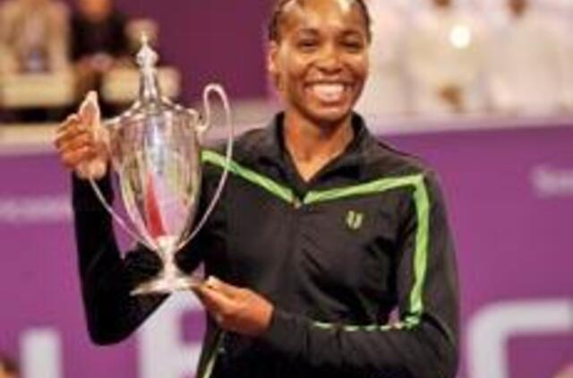 WTA čempionato nugalėtoja - amerikietė V. Viljams