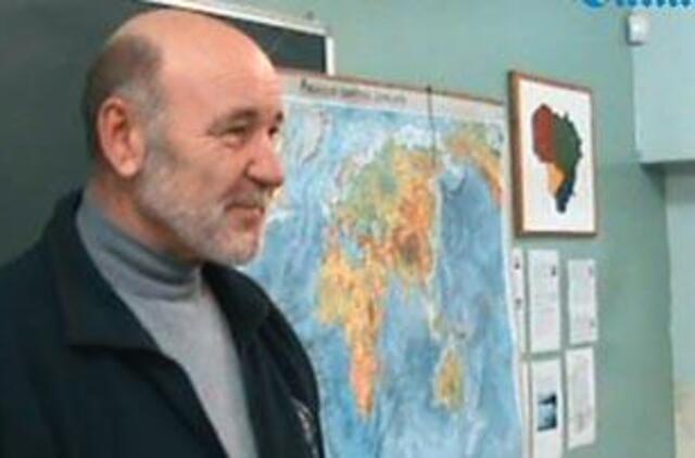 Garsus buriuotojas vedė geografijos pamoką