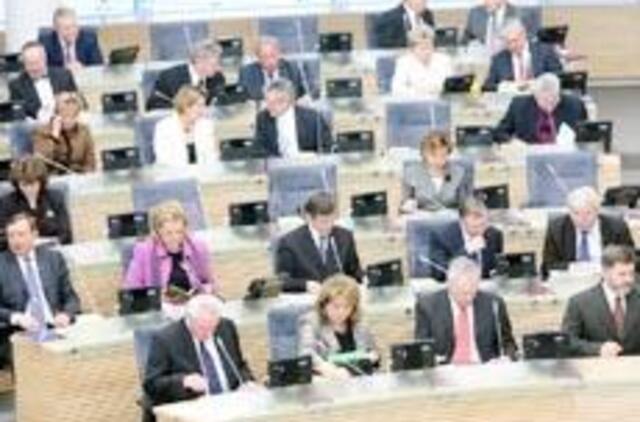 Šios kadencijos Seimas renkasi į paskutinįjį posėdį