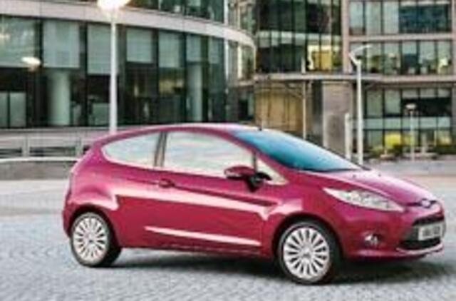 Naujoji "Ford Fiesta“ jau pasiekė Lietuvą