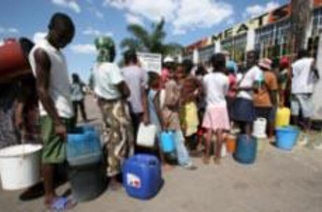 Dėl choleros epidemijos Zimbabvėje paskelbta nepaprastoji padėtis