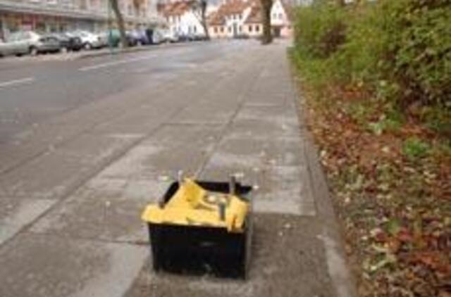 Ilgapirščius sudomino "parkomatas" 