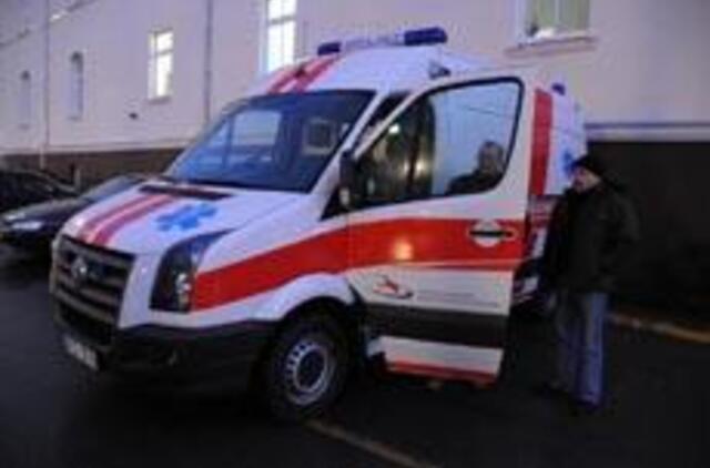 Vaikams gelbėti -  naujas reanimobilis