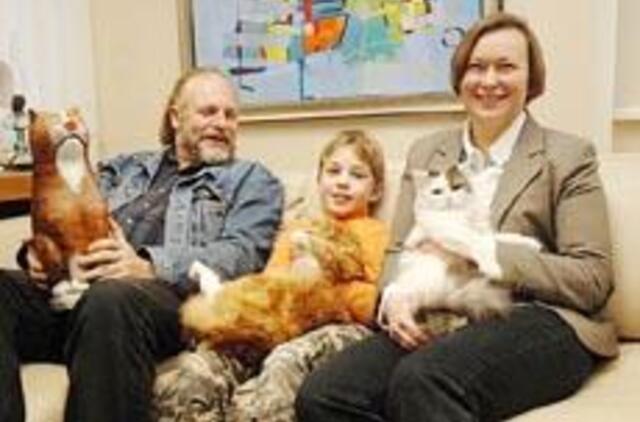 Regina ir Vidas Bizauskai: šeimyninis portretas interjere