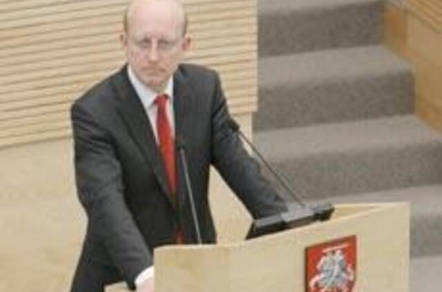 A. Valinskas žada neleisti vogti