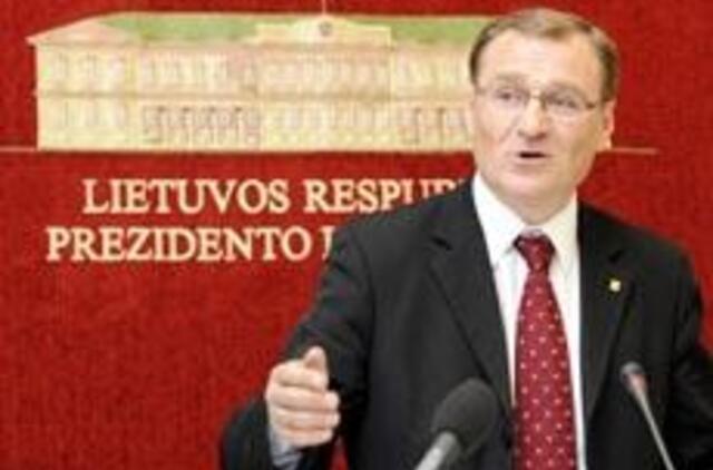 V. Adamkus: sveikatos apsaugos reformos sunkmetis neturi stabdyti