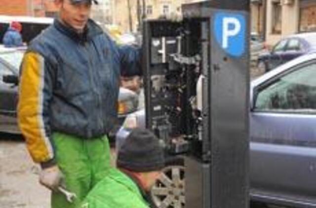 "Parkomatų" sistema bus tobulinama