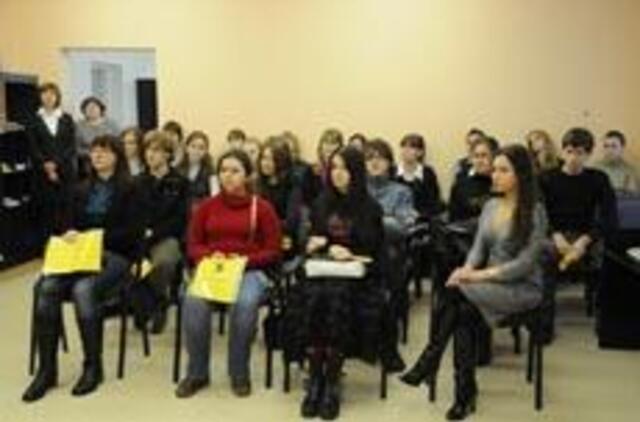 Rusų kalbos žinias gilino olimpiadoje 