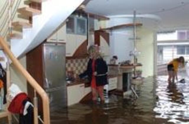 Klaipėda spjovė į potvynių grėsmę