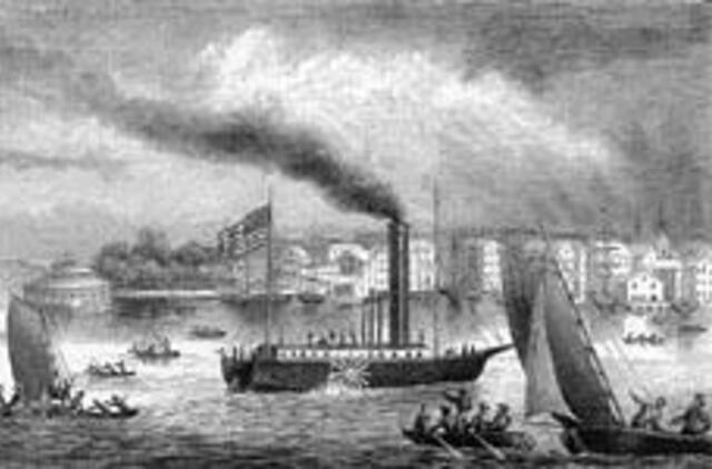 Robertas Fultonas ir jo laivai