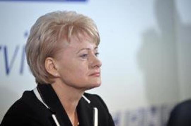 Eliminuoti D. Grybauskaitės nepavyko