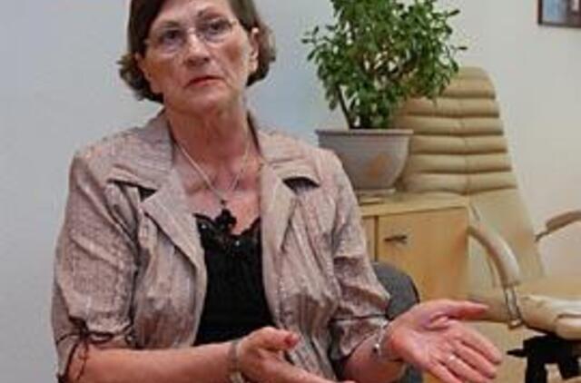 Po trejų metų pertraukos - vėl vadovės kėdėje