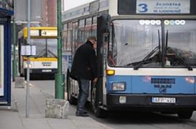 Autobusų keleivių laukia permainos