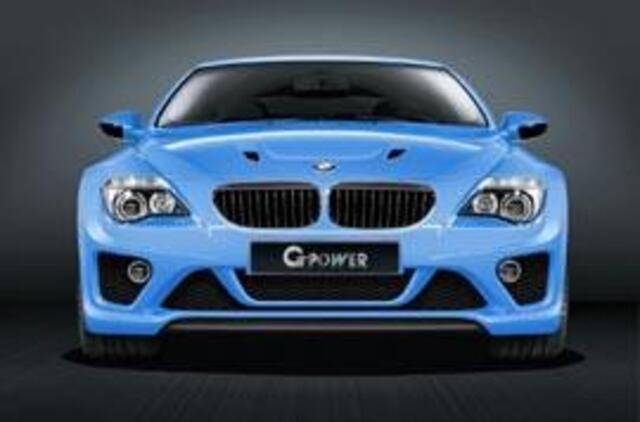 "Tiuningas: "G-Power“ ir "BMW M6 Hurricane CS“ (foto)