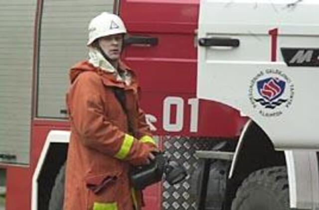 Klaipėdos gaisrininkai atsisako kompensacijų