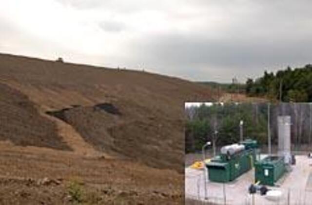 Sąvartyne gamins elektrą