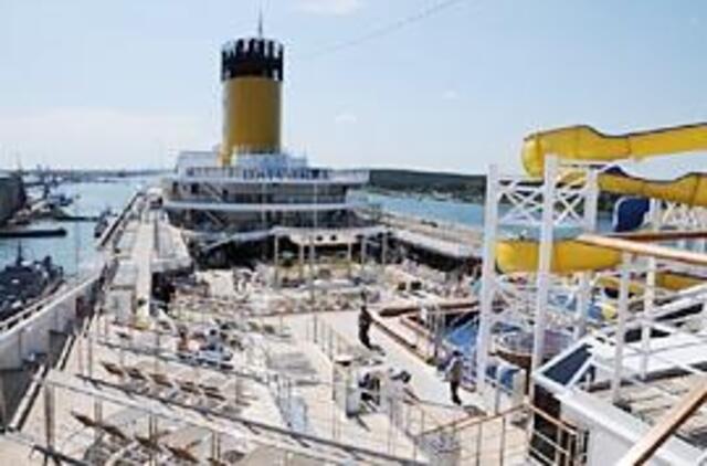 Kruiziniai turistai - taksistų grobis