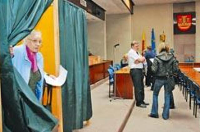 Išankstinis balsavimas: štilis