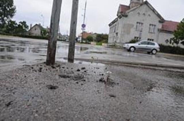 Pajūryje "parkomatas" veikė neilgai