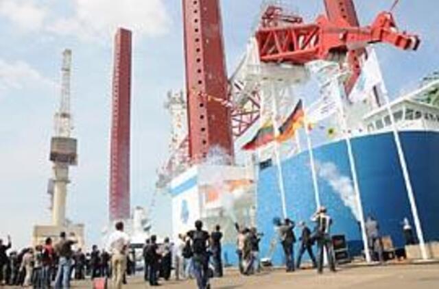 Klaipėdoje pastatytas unikalus laivas