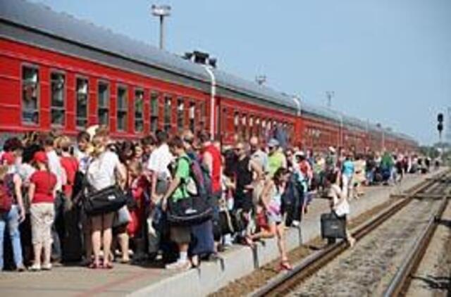 Klaipėdiečiai telkiasi Dainų šventėje