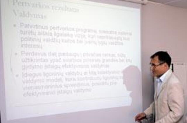 A. Čaplikas: nepasiduosime merų spaudimui stabdyti sveikatos sistemos pertvarką