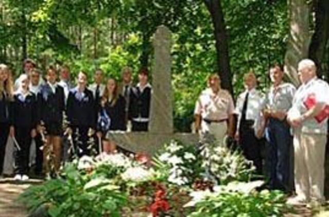 Pagerbtas pirmasis kapitonas