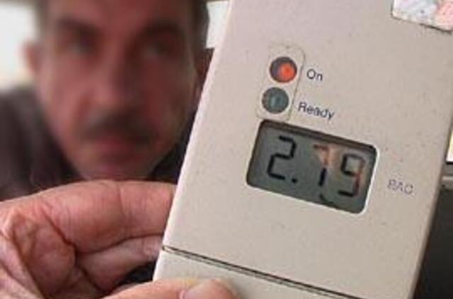 Girti vairuotojai - kol kas tabu