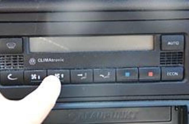 Automobilių gamintojai dar nenori sveikų kondicionierių