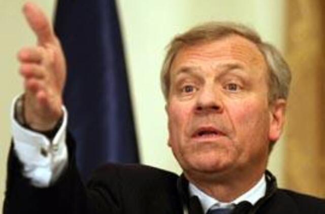 NATO generalinis sekretorius paguldytas į ligoninę