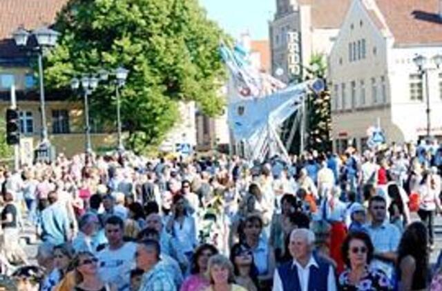 Jūros šventė: gatvės - pėstiesiems