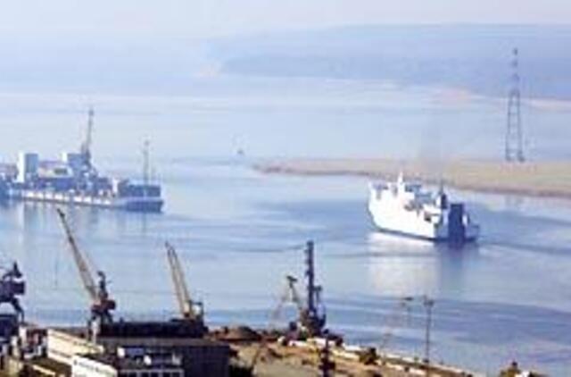 Uostas planuos Smeltės pusiasalį